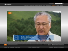 ドイツテレビ放映風景