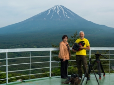 ドイツテレビの取材