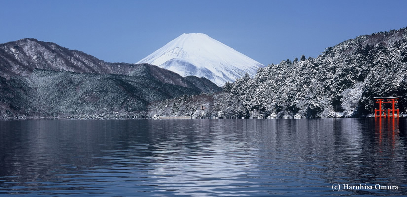 芦ノ湖冬景色
