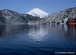 芦ノ湖冬景色